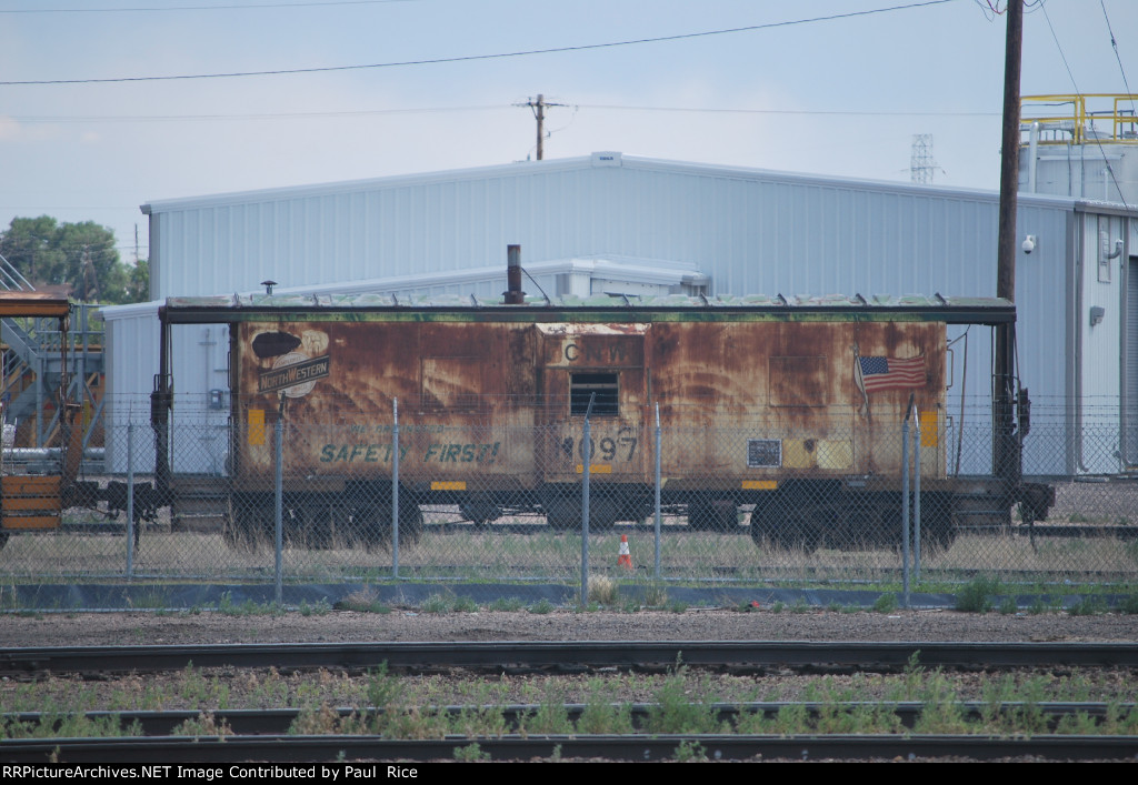 Retired CNW Caboose